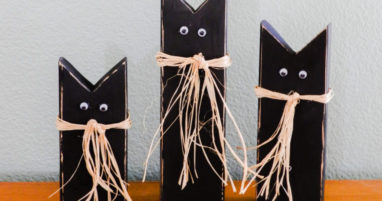 DIY Spooky Halloween Cats