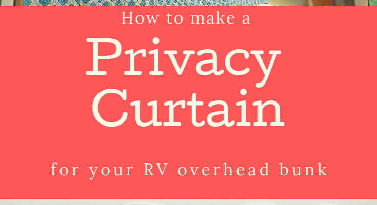 How To Sew An RV Privacy Curtain