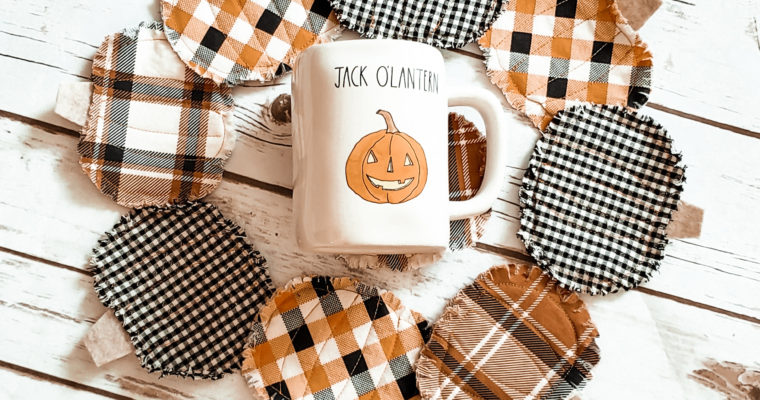 Pumpkin Coasters- A Fun and Festive Fall Tutorial