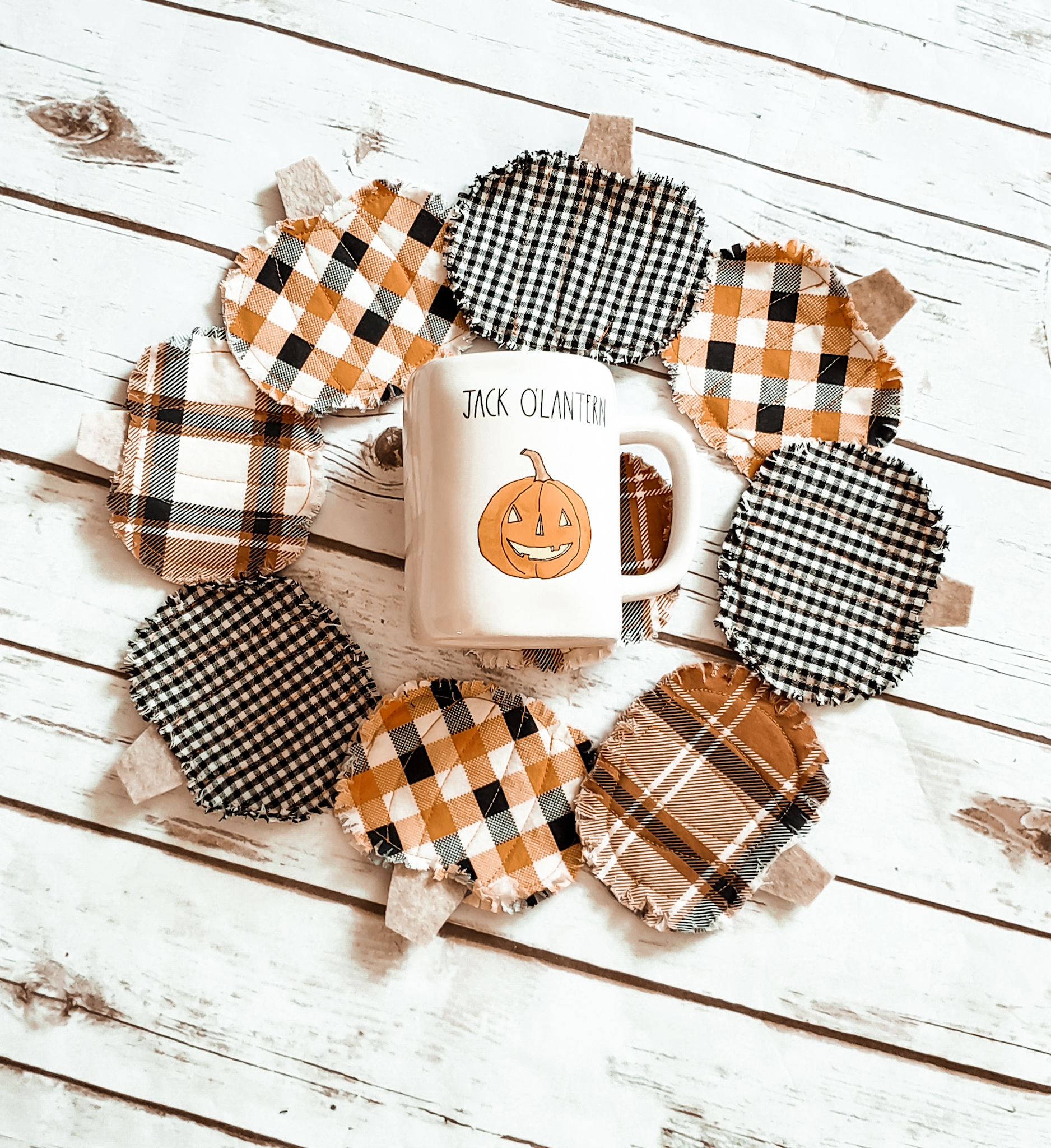 Pumpkin Coasters A Fun and Festive Fall Tutorial Sassy Cassy's