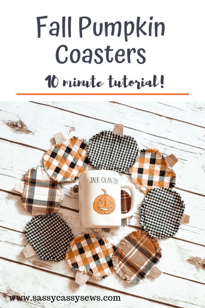 pumpkin coasters