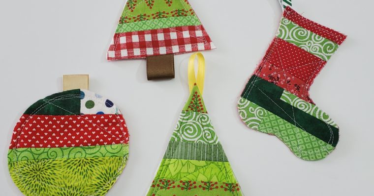 How To  Scrappy Christmas Ornaments