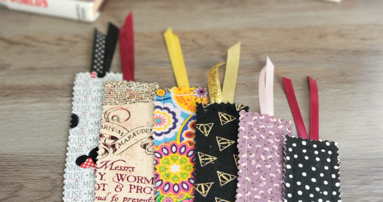 How To Sew A Bookmark With Fabric Scraps