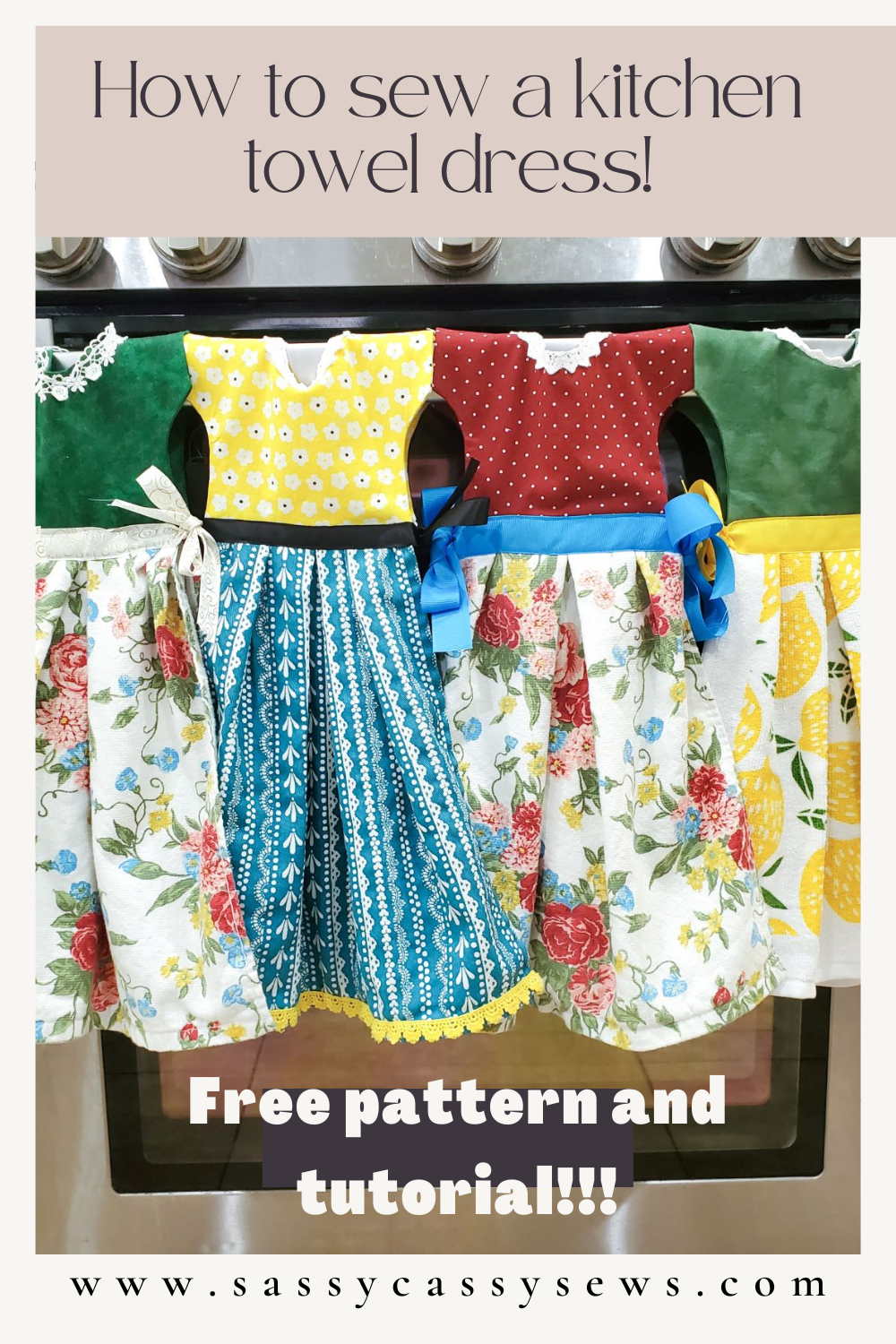 Sew a Kitchen Towel Dress