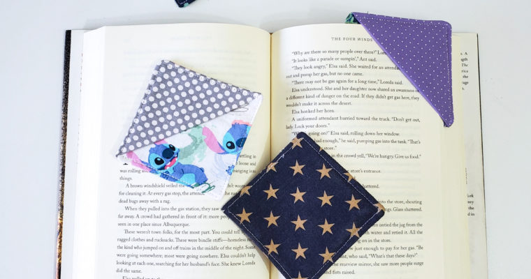 How To Sew A Corner Bookmark