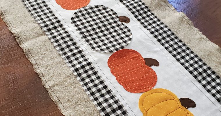 Sew A Thanksgiving Table Runner