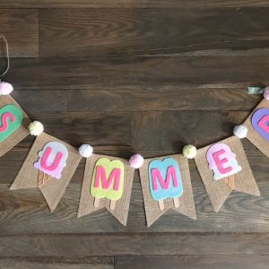 Hand Stitching Workshop: Summer Banner