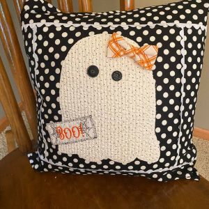 Sewing Machine Workshop: Quilted Ghost Pillow