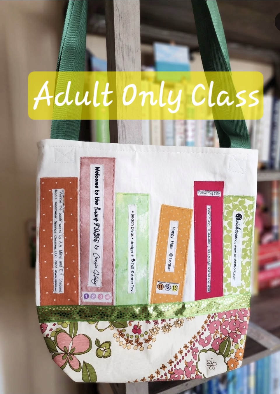 Adult 2-Week Class: Tote Bags