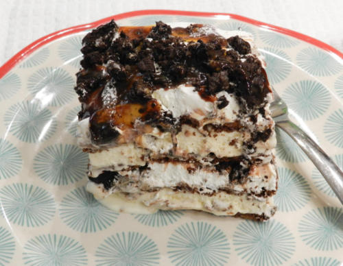 10 Minute Ice Cream Cake