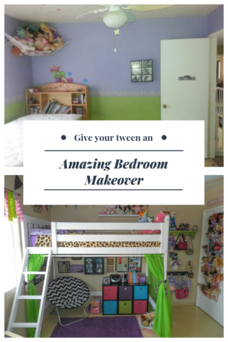 Tween Bedroom Makeover