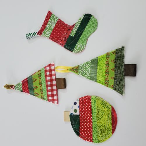 Scrappy Christmas Ornaments