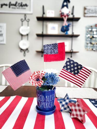 Scrappy Patriotic Flags