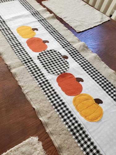 Fall Table Runner